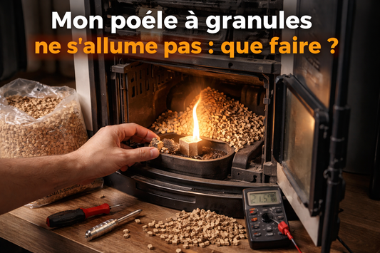 Mon poêle à granulés ne s’allume pas : que faire ?