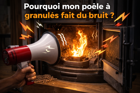 Pourquoi mon poêle à granulés fait du bruit ?