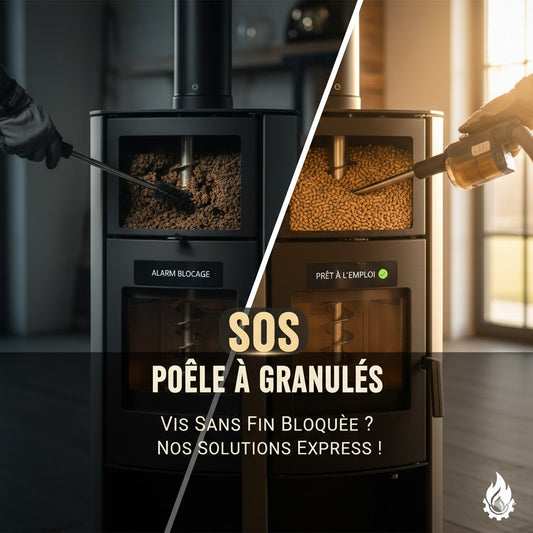 SOS Poêle à Granulés : Comment débloquer une vis sans fin récalcitrante après l'été ?