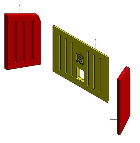 Jolly Mec - Plaque réfractaire Synthesis 68 - CC-0002-JM