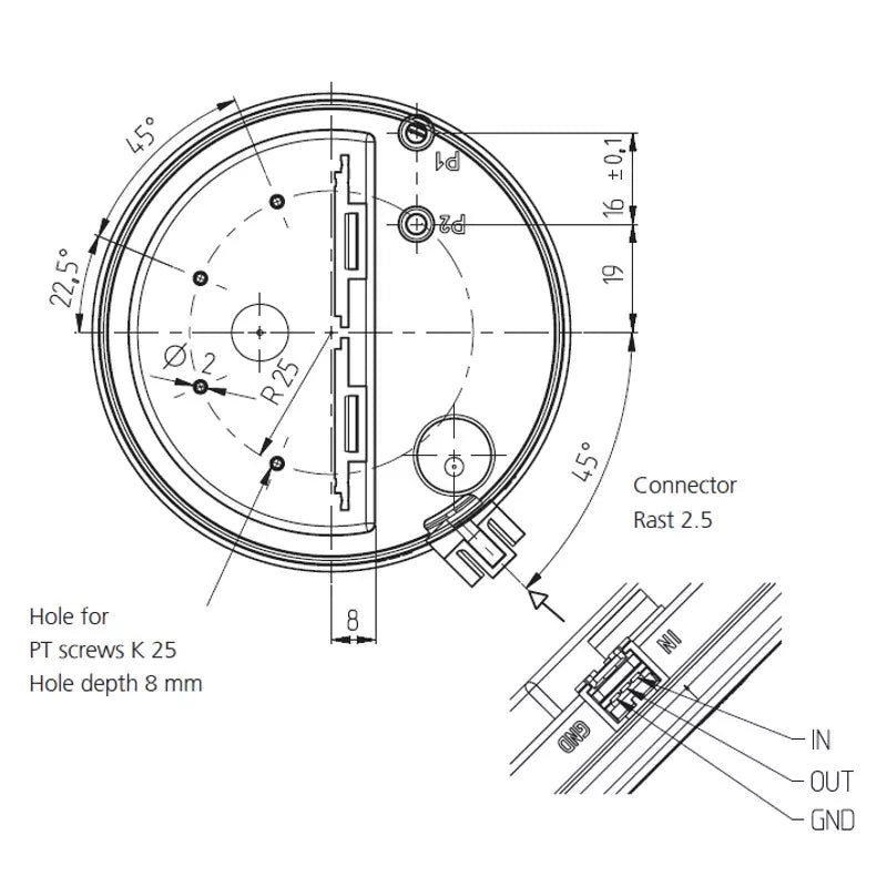 CMG - Transducteur de pression KCC - TR-0001-CM